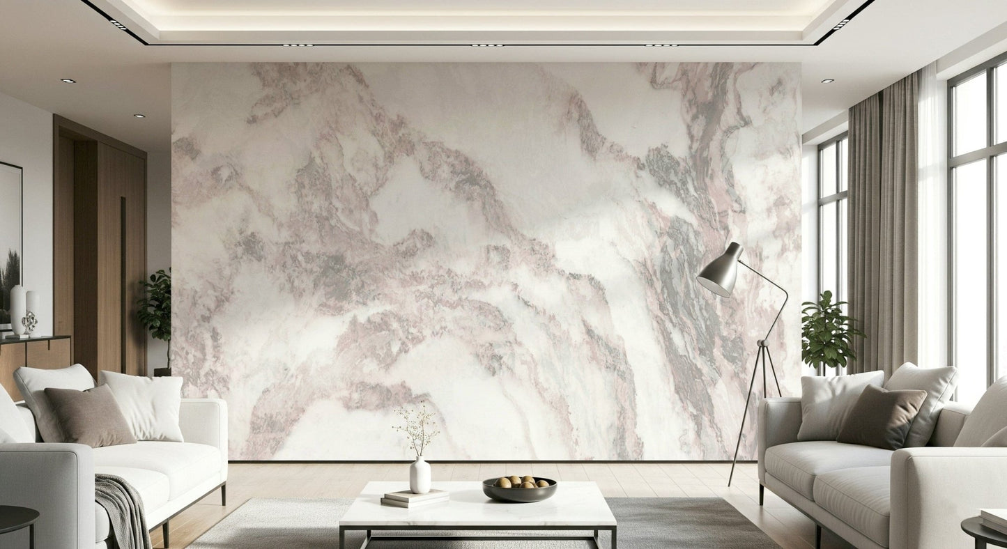 Blush Marble Elegance Wall Mural -2579023