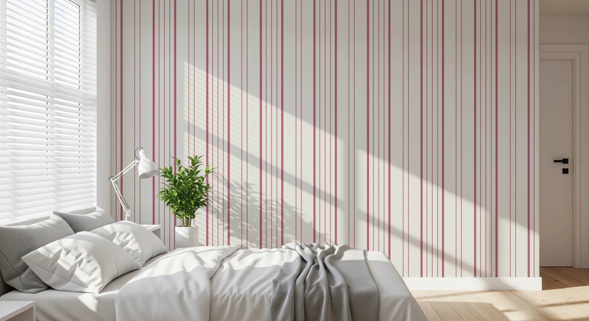 Blush Stripes Wallpaper⁠