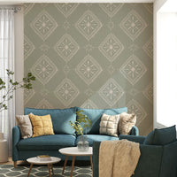 Earthy tone diamond wallpaper

