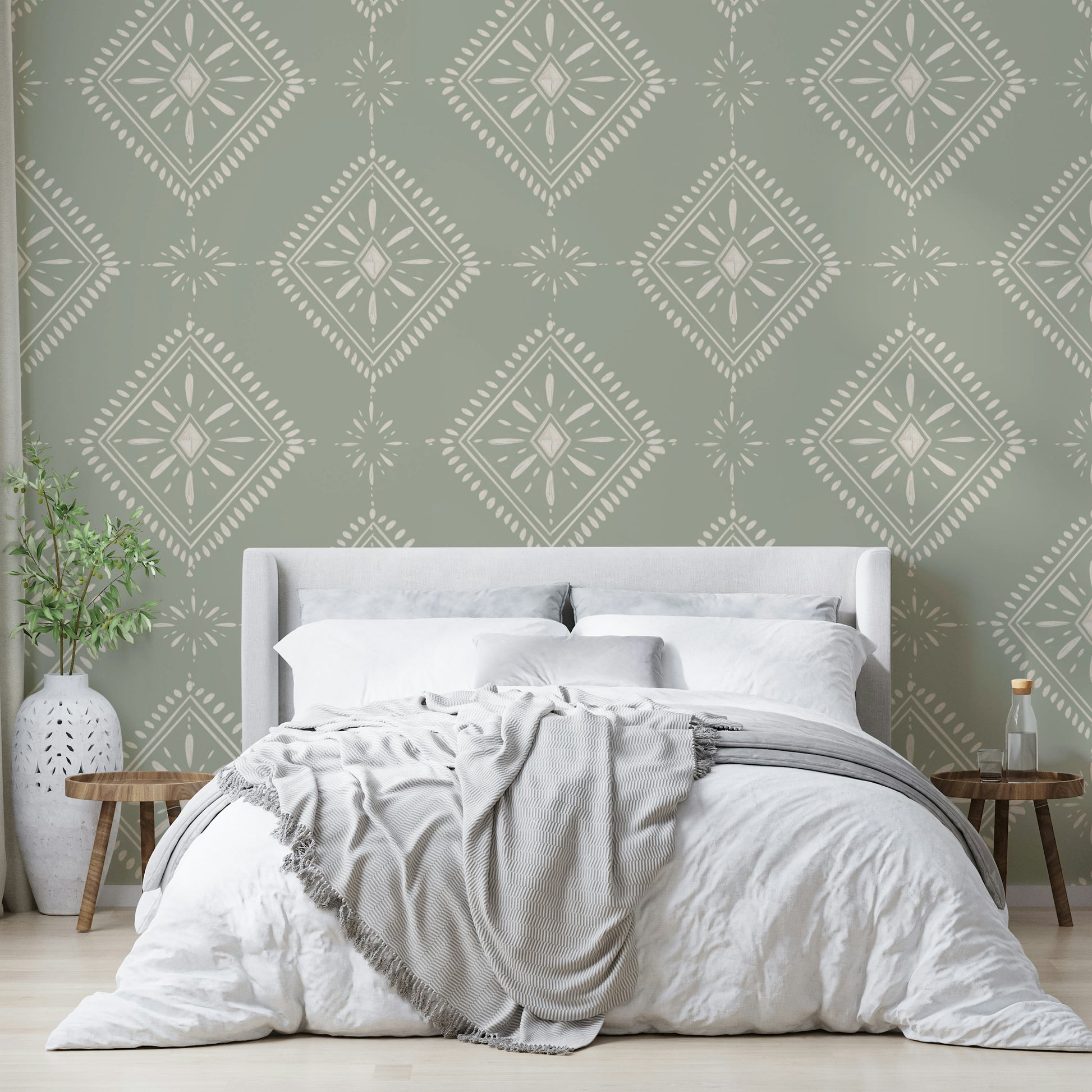 Durable boho wallpaper

