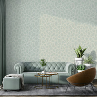 Freeform abstract arches wallpaper mural

