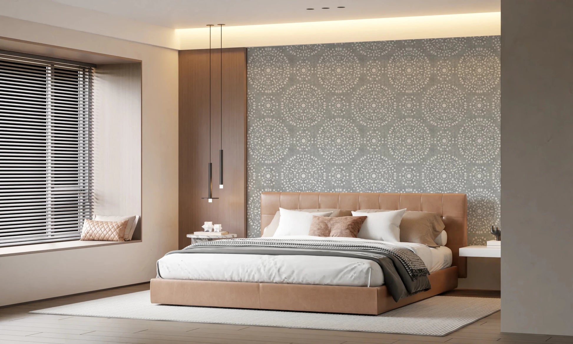 Boho Fireworks Grunge Grey Clouds Wallpaper⁠