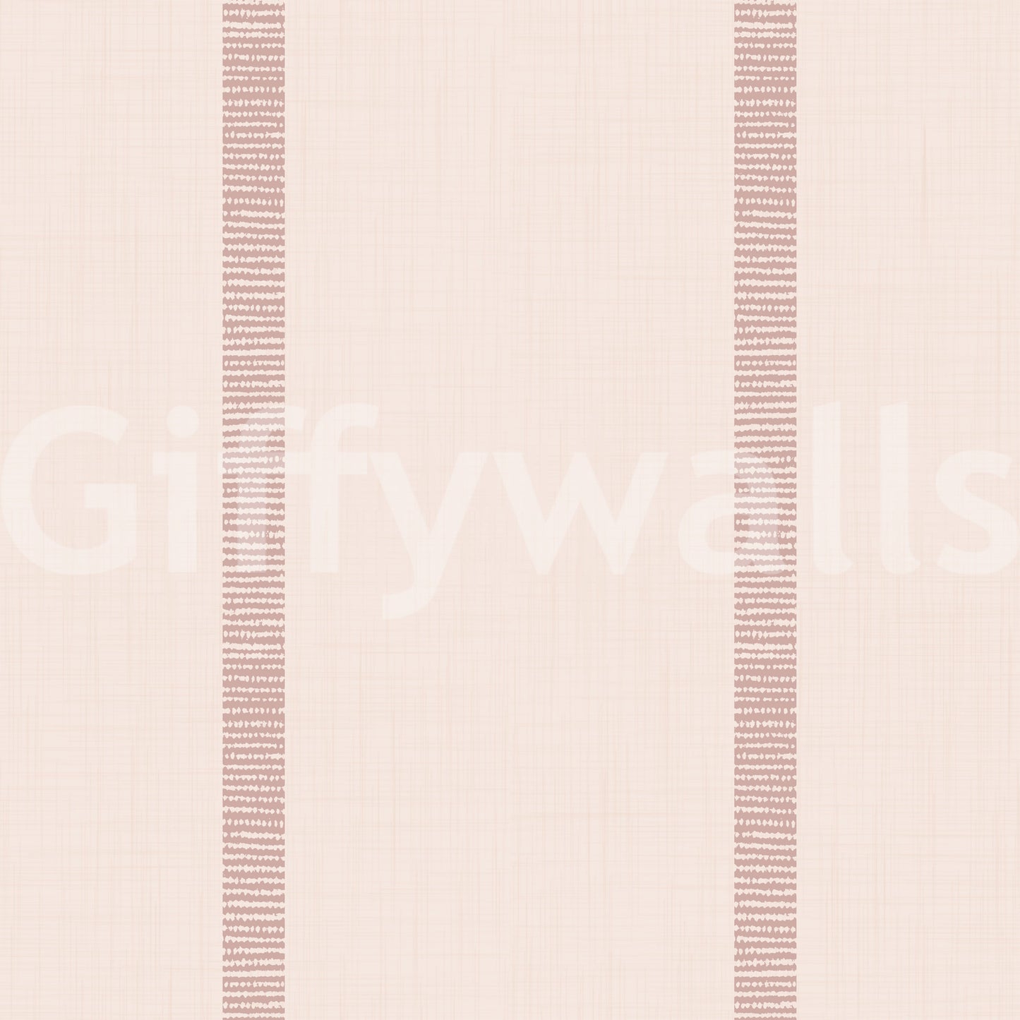 Boho Golden Harmony Stripes Beige Mauve Wallpaper⁠