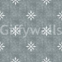 Boho Minimal Ornament Grunge Calming Blue Wallpaper⁠