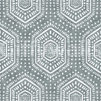 Boho Painted Grunge Calming Blue Wallpaper⁠