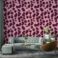 Boho Jewel Tone pink wallpaper decor