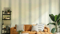 Boho stripes linen-Arona wallpaper
