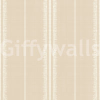 Soft sand stripes in Boho Stripes Sand wallpaper for a cozy atmosphere

