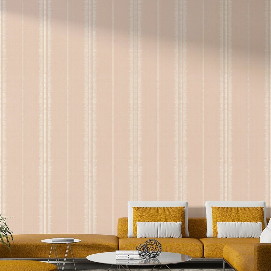 Boho Stripes Satin wallpaper for sophisticated home decor

