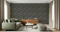 A serene abstract line wall mural for your decor.

