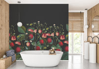 Harmonious palette of natural greens.

