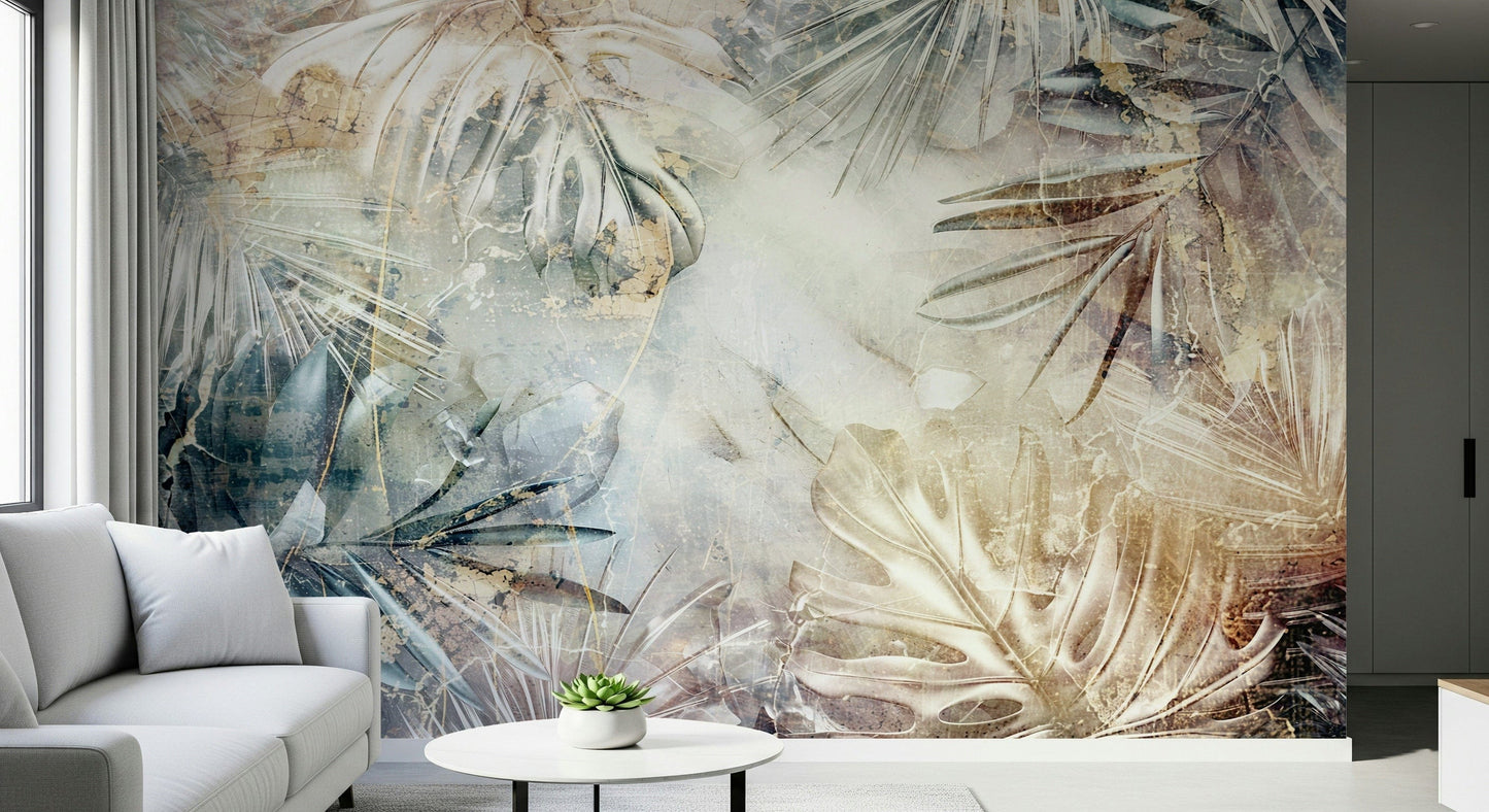 Fresque murale Feuillage Éthéré - même téléchargé GD-5308