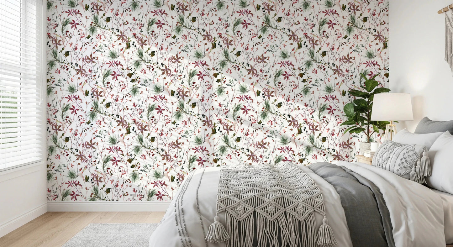 Botanical Winter By Uta Naumann Wallpaper⁠