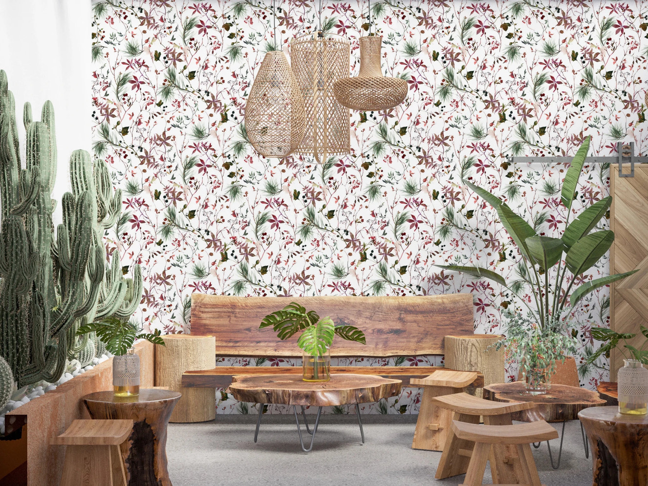 Botanical Winter By Uta Naumann Wallpaper⁠