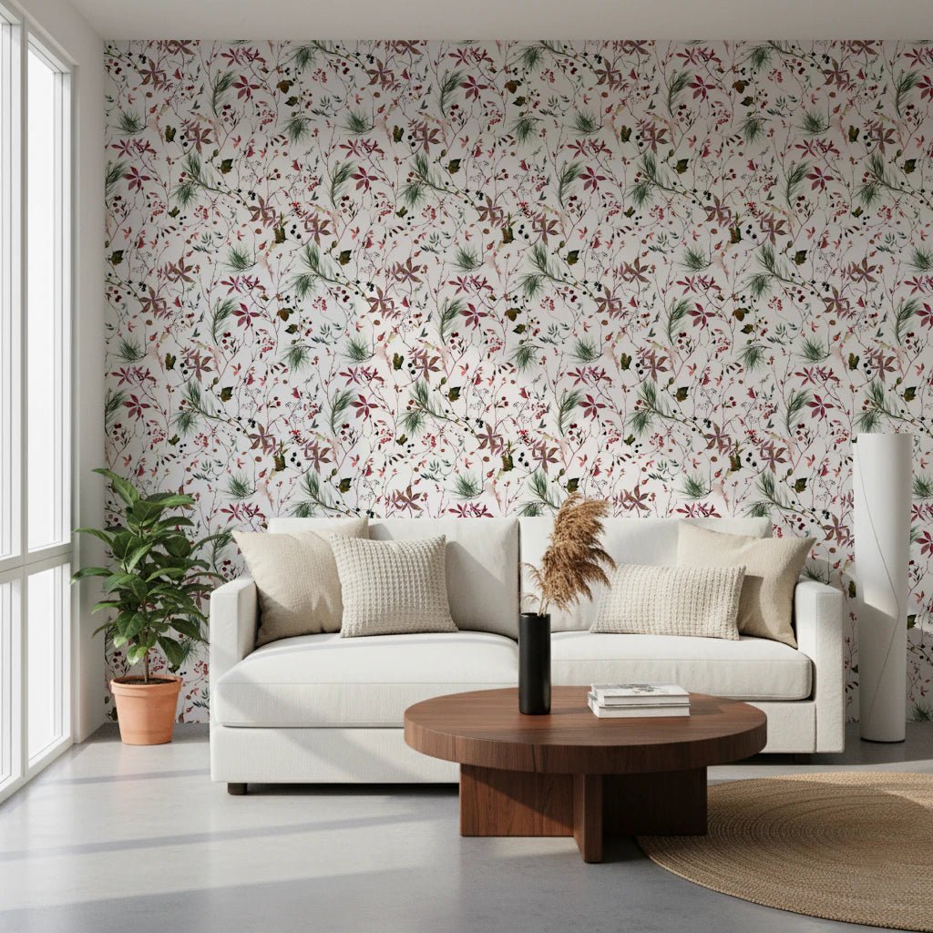 Botanical Winter By Uta Naumann Wallpaper⁠