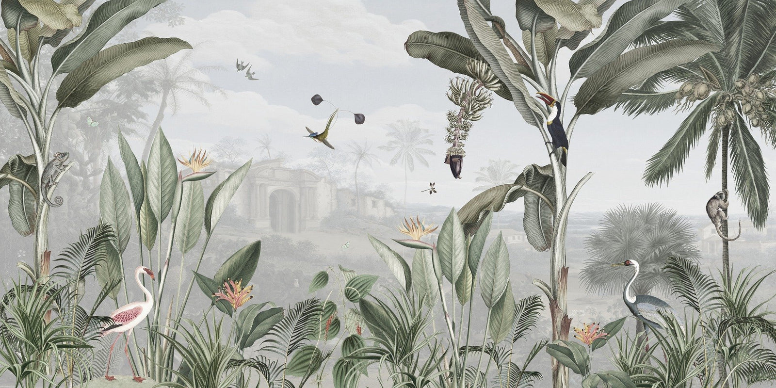 Botanische Schönheit Tapete für Wände