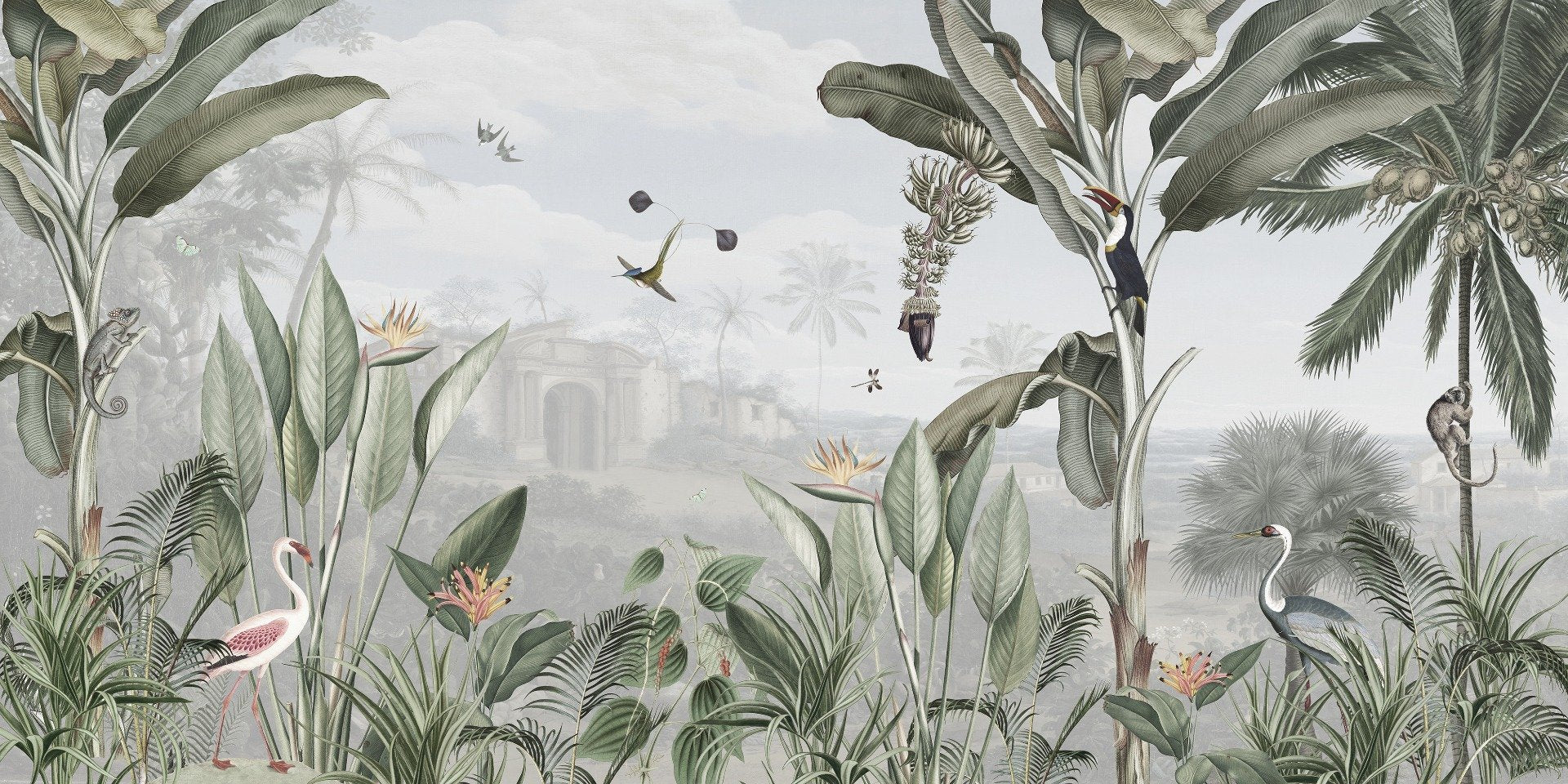 Botanische Schönheit Tapete für Wände