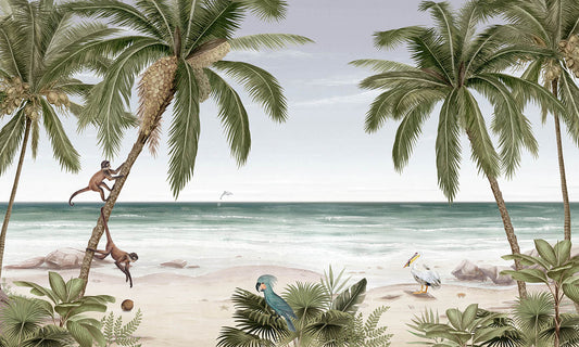 Tropikalna tapeta plażowa