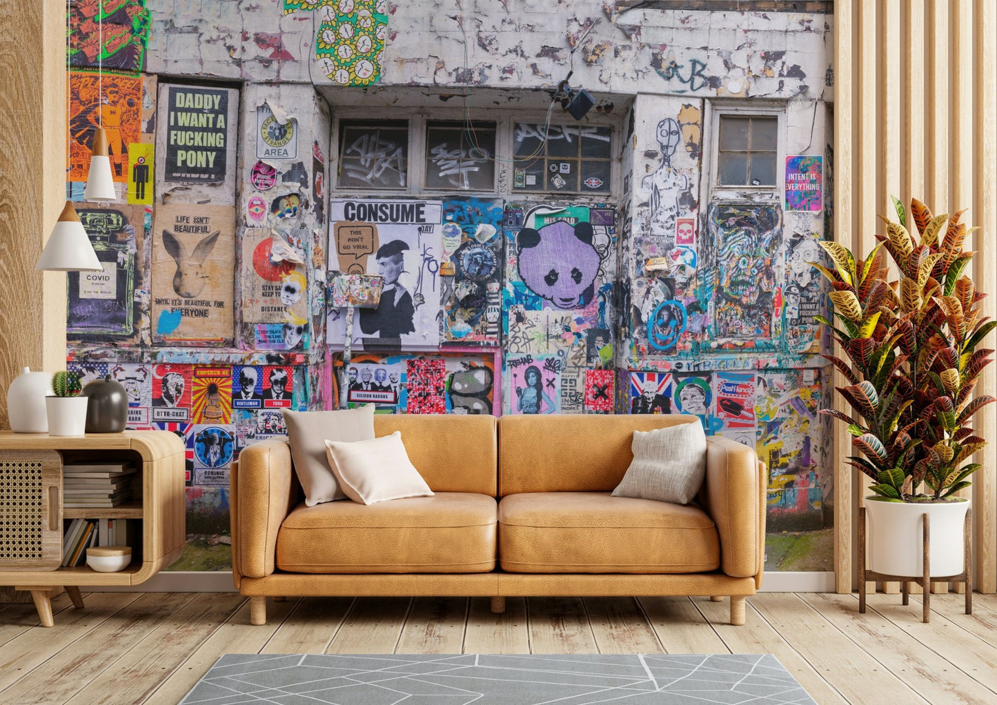 The mood is energetic and creative.

