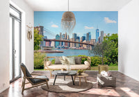 Bridge to Manhattan Wall Mural