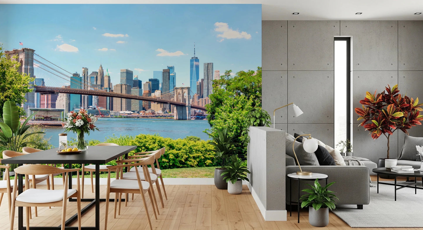 Bridge to Manhattan Wall Mural