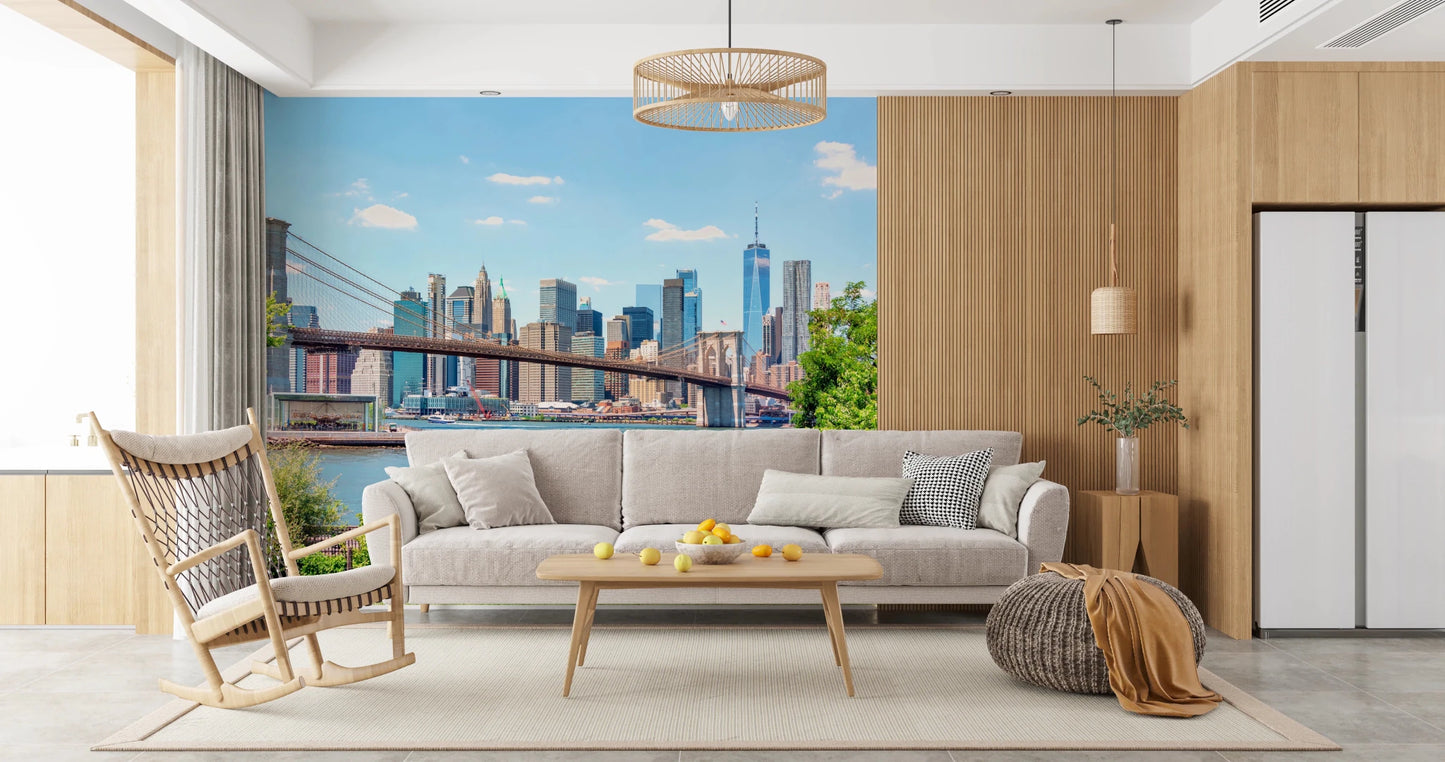 Bridge to Manhattan Wall Mural