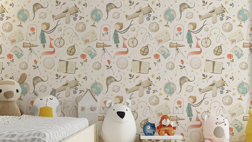 Bring Kids Room Wallpaper Explorer Dreams | Giffywalls