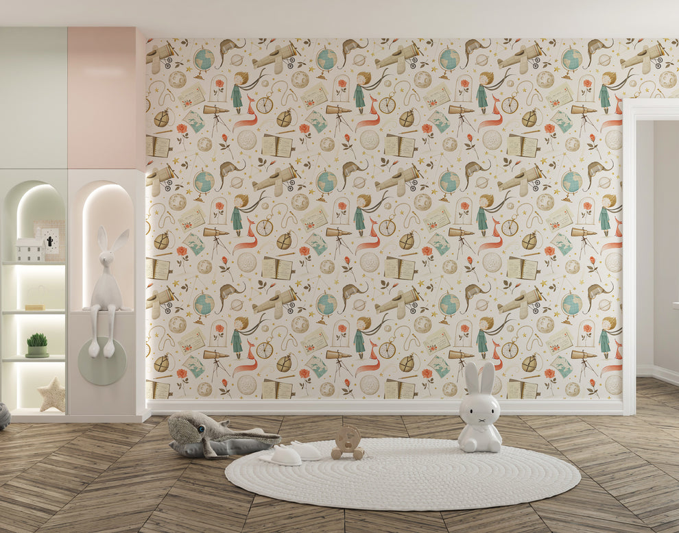 Bring Kids Room Wallpaper Explorer Dreams | Giffywalls