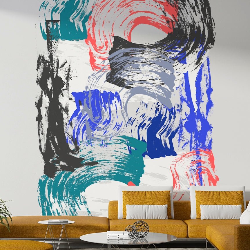 Creative brushstroke patterns transforming your walls with color

