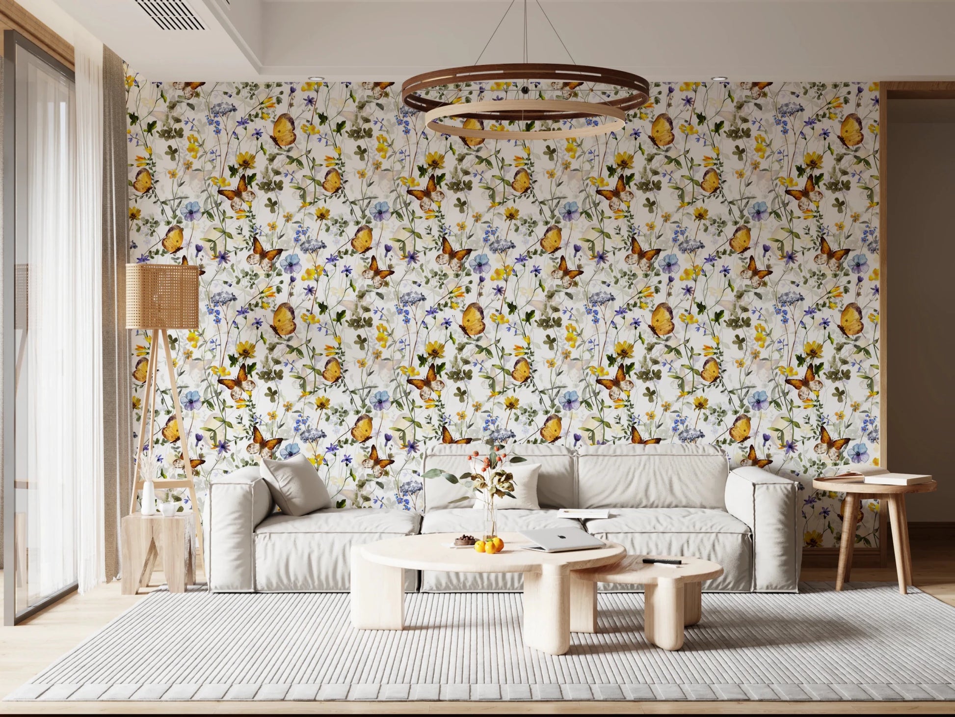 Butterfly Meadow By Uta Naumann Wallpaper⁠