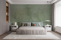 Abstract Green Watercolor Wall Mural - Giffywalls