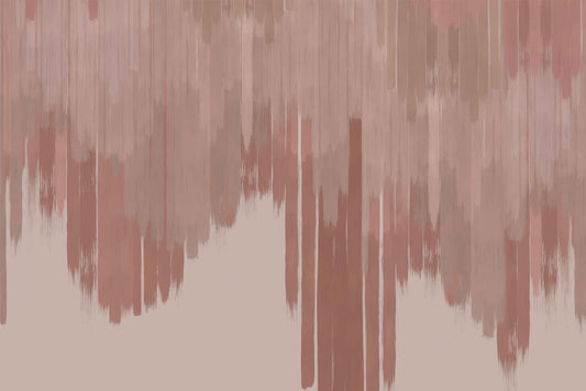 Fond d'écran du feuillage rose en cuivre