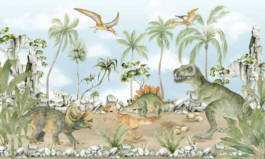Jurassic Jungle Adventure -maalaus