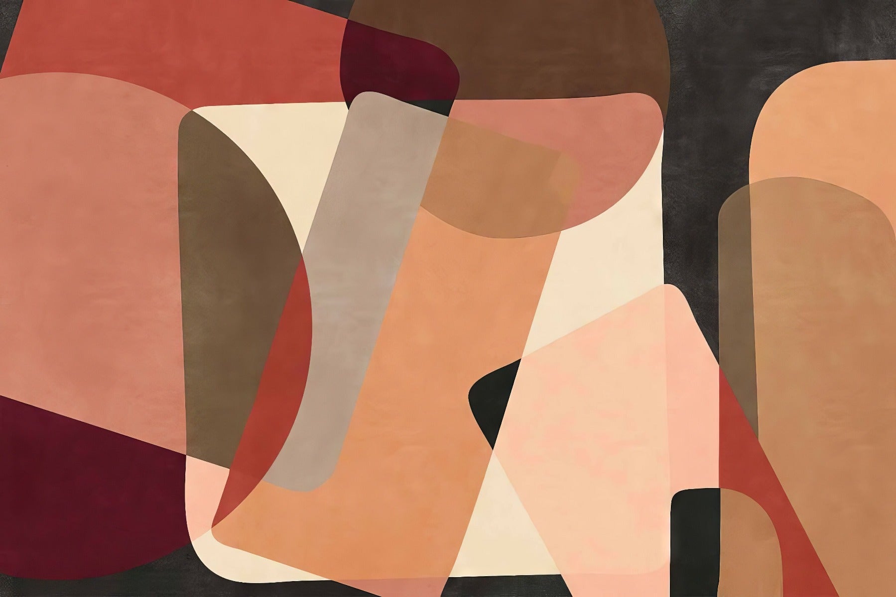 Geometric Fusion Wall Mural