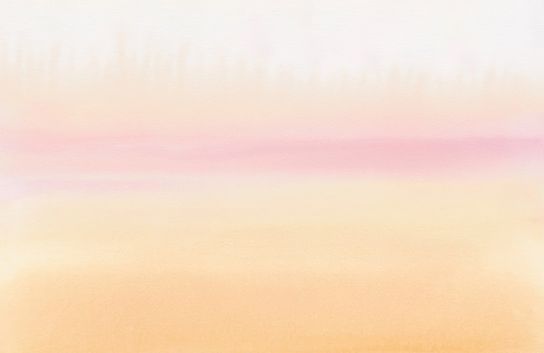 Sonnenuntergang Aquarell-Ombre-Wandbild