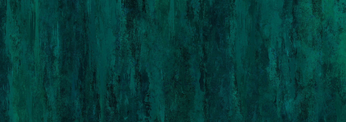 Rich Teal Grenge Wallpaper Mural