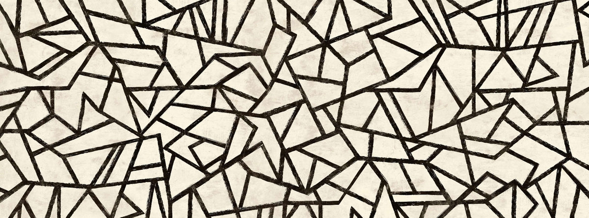 Geometrisches Muster Wandmaler