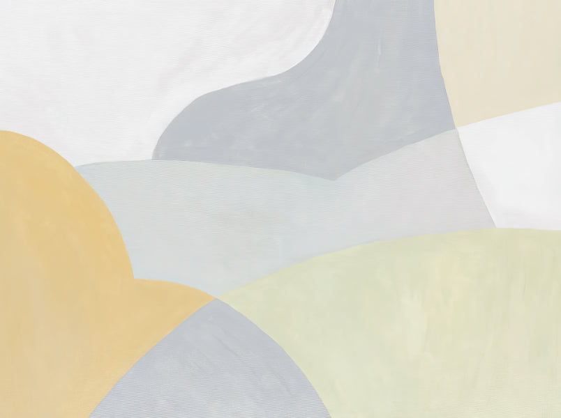 Artistic Watercolor Wall Mural in your room — zoomed