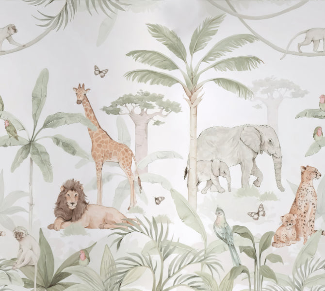 Animal Forest Wall Mural
