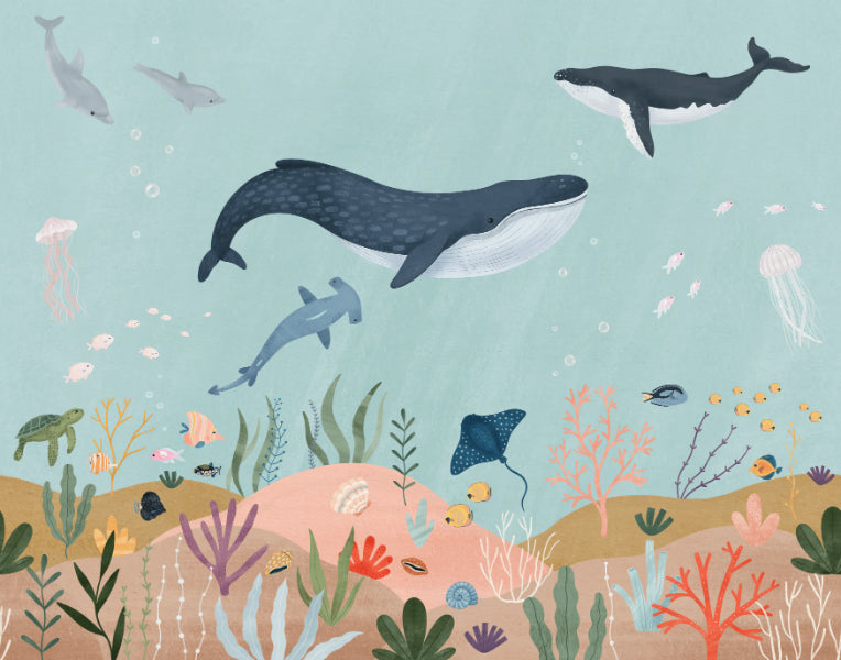 Oceanic Adventure Wall Mural