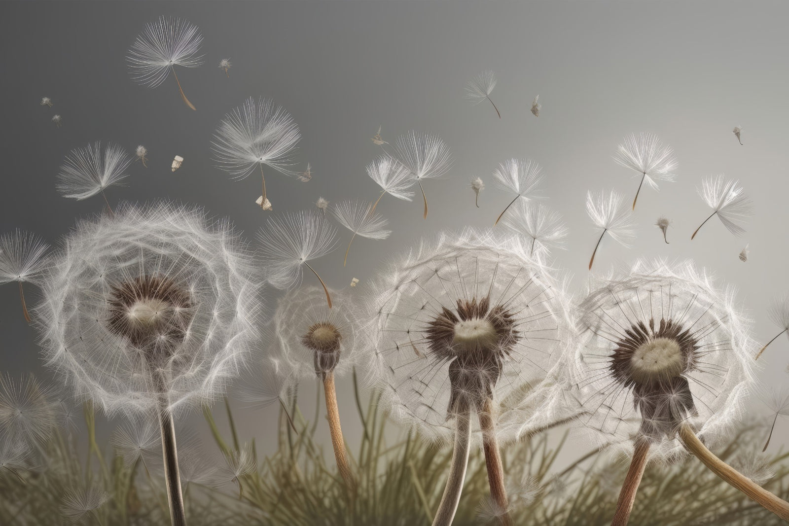 Dandelion dérive du papier peint mural