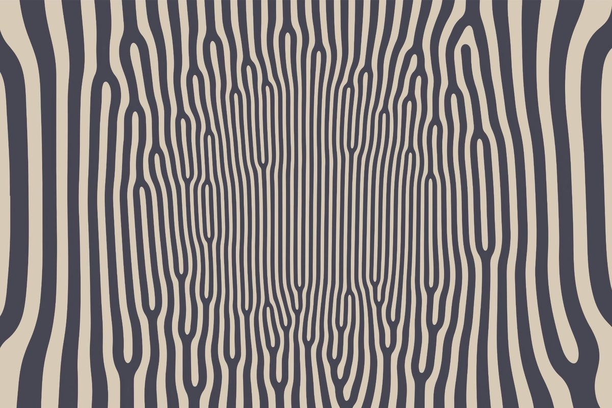 Hypnotic Harmony Wall Mural in your room — zoomed
