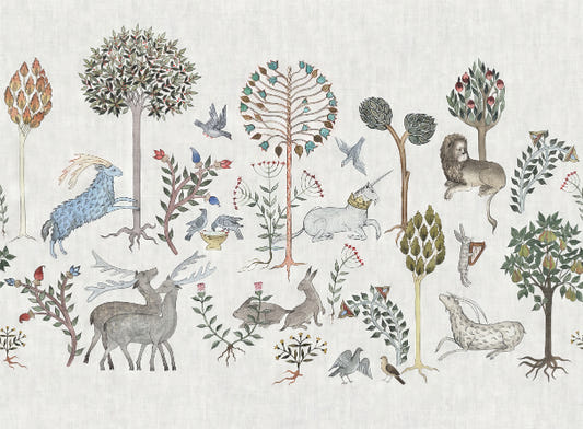Lunefuld Wildlife tapetmaleri