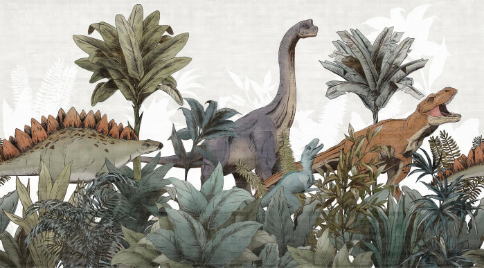 Jurassic Journey Mur mural