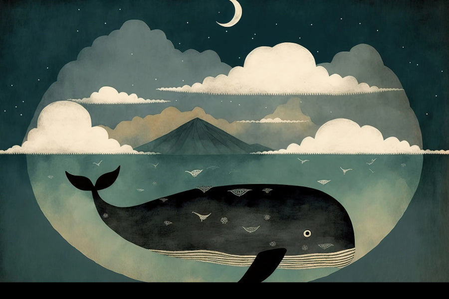 Mystical Marine Wall Mural