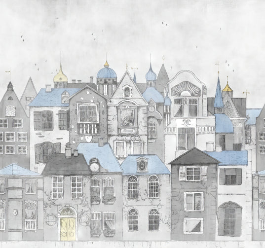 Structures de carnet de croquis murale murale in your room — zoomed