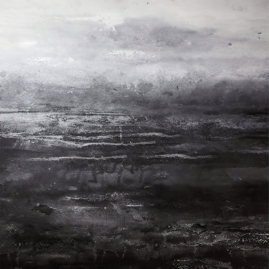 Mystic Charcoal Vistas Mural