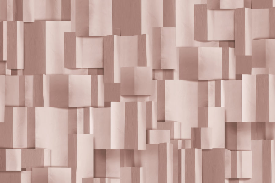 Geometrische elegantie muur muurschildering