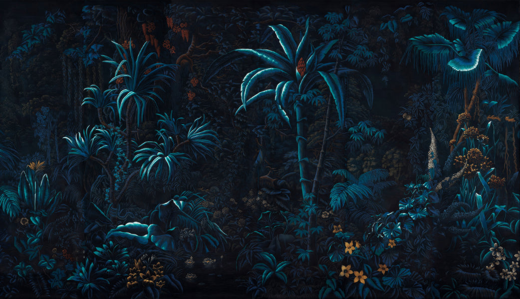 Moonlight Forest Mural
