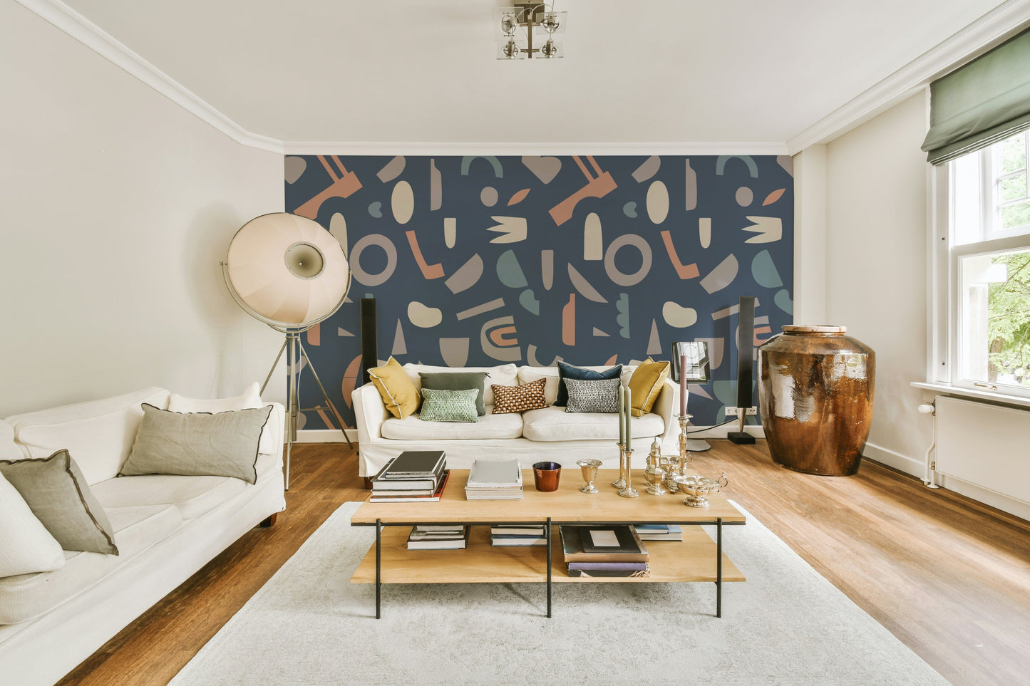 The image feels peaceful and restful.

